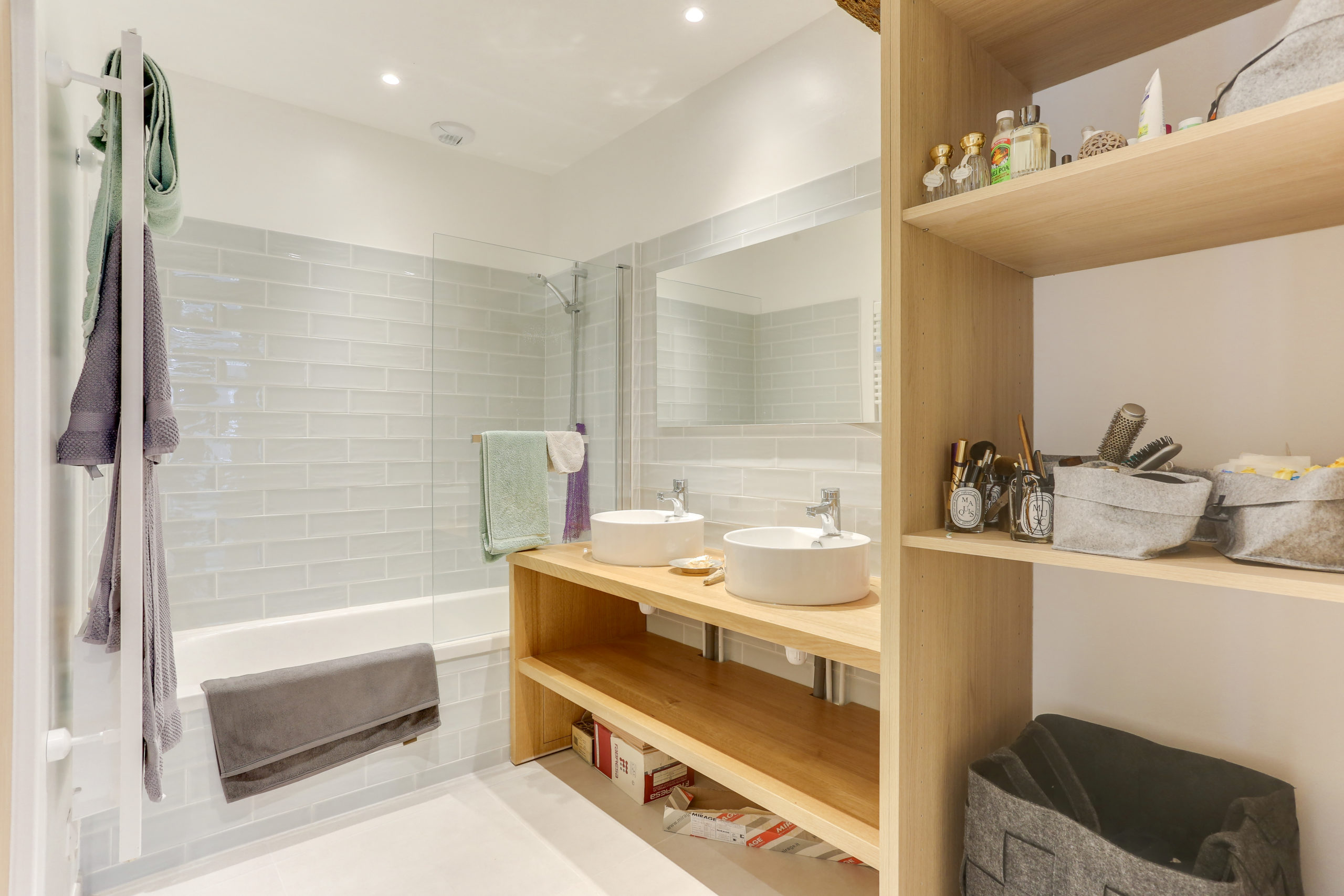Atelier Plurielles Architectures -renovation-appartement-Ahetze-salle de bain